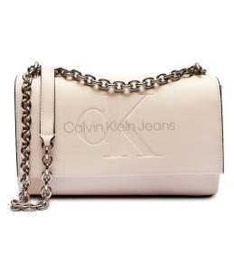 Сумка через плечо CALVIN KLEIN JEANS, бежевый