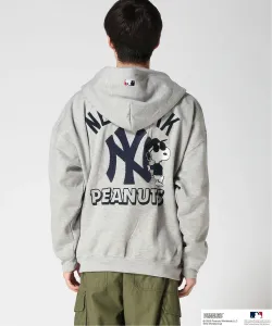 Худи на молнии PEANUTS/(M)MLB PEANUTS