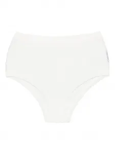 Трусы Tyra из трикотажа в рубчик Calvin Klein Collection, белый