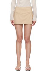 Эвидент шорты-юбка Paloma Wool, экрю