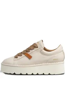 Кроссовки на платформе с шнуровкой Panchic, белый