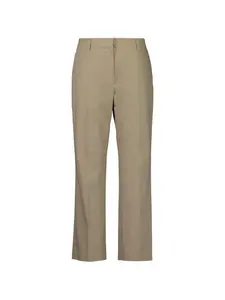 Сигаретные брюки на скрытой застежке Brunello Cucinelli, коричневый