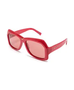 Солнцезащитные очки K06 Tiznit металлик вишневый Marni, красный
