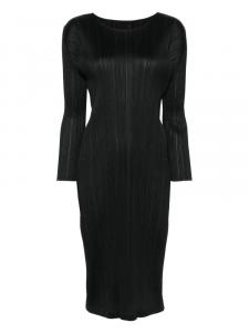 Платье миди Monthly Colors February Pleats Please Issey Miyake, черный