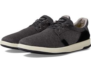 Кроссовки Florsheim Crossover Canvas Elastic Lace Slip-On Sneaker, цвет Black Canvas