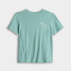 Футболка с принтом для мальчиков 4-12 лет Jumping Beans, Teal Trex Lc