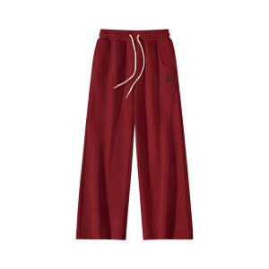 Минималистичные повседневные брюки женские Disney, красный
