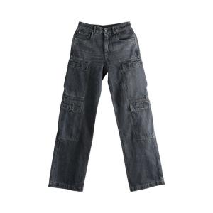 Джинсы Rick Owens DRKSHDW Double Cargo Jeans, Washed Grey