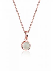 Elli Колье из серебра 925 пробы с отделкой из розового золота