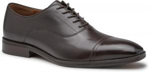 Мужские оксфорды Johnston Murphy Sullivan с цельнокожаным носком и шнуровкой Johnston & Murphy, эспрессо