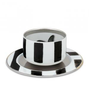 Vista Alegre Sol y Sombra от Кристиана Лакруа Чайная чашка с блюдцем, белый