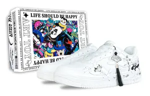 Erke Износостойкие, дышащие, нескользящие, низкие кроссовки для скейтбординга, мужские, черно-белые