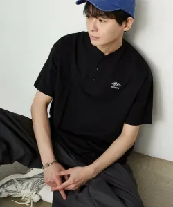 Влагоотводящая, быстросохнущая ткань> Футболка-поло с воротником-хенли, изготовленная на заказ по индивидуальному заказу, ограниченная серия.