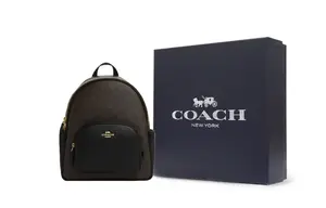 COACH Кожаный рюкзак женский большой