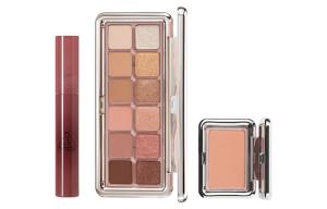 3CE Набор косметики абрикосовый розовый легко растушевывающаяся палетка теней для век Natural 9,5 г + румяна 4,5 г + помада 3,8 г