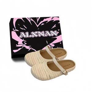 Сандалии с закрытым носком женские Alxnan, Ecru