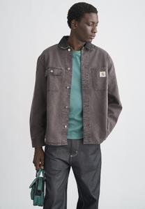 Куртка Carhartt WIP MITCH SHIRT, Palisander/Black Dusky/Brown