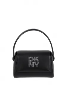 Сумка-тоут со стразами Dkny Kids, черный