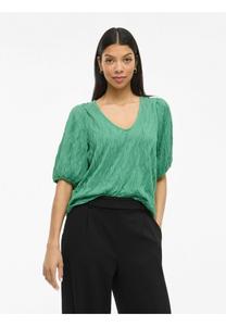 Блуза VILA MIT KURZEN ÄRMELN VIOLANA V-AUSSCHNITT, Winter Green/Green