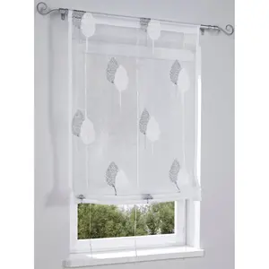 Heine Home Римская штора со сквозным стержнем, серый