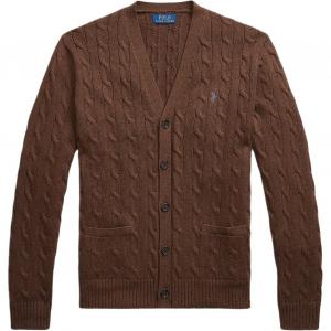 Polo Ralph Lauren Кабельная вязка свитер с полузастежкой