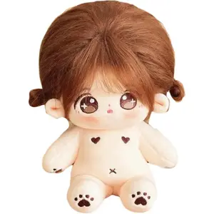 Хлопковая кукла супер милая шерстяная цветочная малышка плюшевая кукла высотой 20см MIANHUIYI