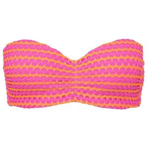 Женский бюстье-бандо с сетчатым эффектом - топ-бикини Seafolly, розовый