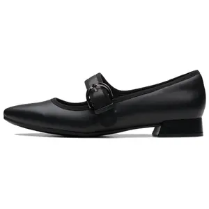 Туфли Мэри Джейн женские черные Clarks