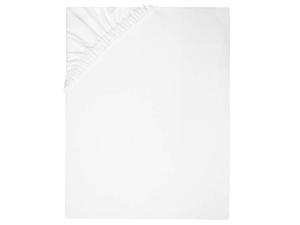 Простыня на резинке Zollner 00000383, белый - ширина: 100 см