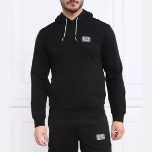 Толстовка обычного кроя Ea7, черный