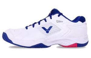Кроссовки VICTOR Badminton Shoes Unisex Low-top White/Blue, белый/синий