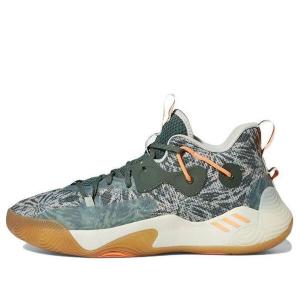 Кроссовки harden stepback 3 Adidas, зеленый