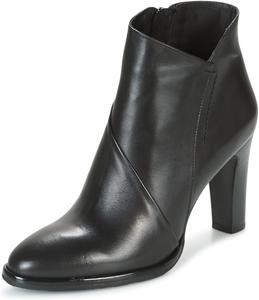 Женские базовые ботильоны YDN с закрытым носком миндальной формы, на высоком блочном каблуке, с боковыми молниями, для ежедневного ношения, размеры 4-16 US, Black