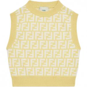 Детский свитер FENDI, желтый