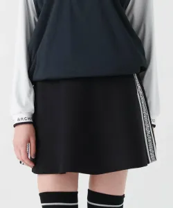 Вязаная юбка с логотипом Archivio, цвет Black (001)