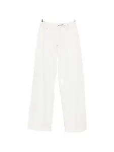 Брюки с контрастной строчкой Darkpark, белый