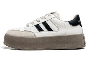 Кроссовки La Chapelle Skateboarding Shoes Women's Low-top, черный/коричневый