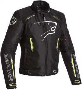 Мотоциклетная куртка BERING Escadrille, черно-флуоресцентная, размер S, Schwarz/Fluoreszent