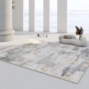 AOVOC Ковер 160х230 см для гостиной/спальни в японском стиле wabi-sabi, светлый, минималистичный, Muanjia-22