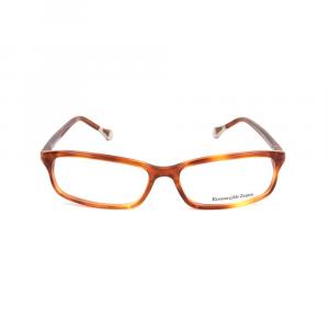 Коричневые пластиковые оправа Ermenegildo Zegna