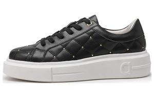 Кеды, скейтборд обувь женская низкая Zro, черный