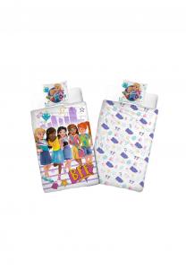 Комплект постельного белья Lego, 140x200 см, черный