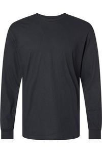 Футболка с длинным рукавом Gildan Softstyle CVC, черный