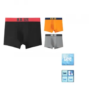 Мужские трусы-боксеры Lee, темно-серый