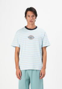 Футболка Rip Curl RAW ENERGY STRIPEY TEE UNISEX, Blue Wind/Blue