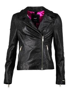 Кожаная куртка Maze Pin, черный