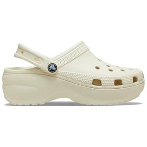 Женские классические сандалии-сабо на платформе Crocs, Bone