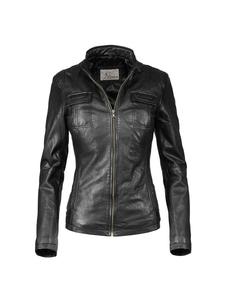 Кожаная куртка 7eleven SEFlavia, черный