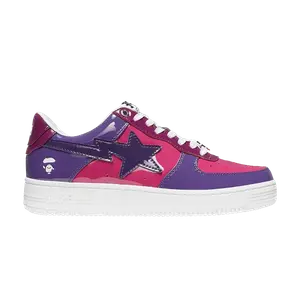 Кроссовки BAPE Bapesta Low M1 'Color Camo Combo - Purple', фиолетовый