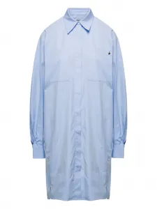 Мини-платье-рубашка X Natacha Ramsay Levi A.P.C., синий